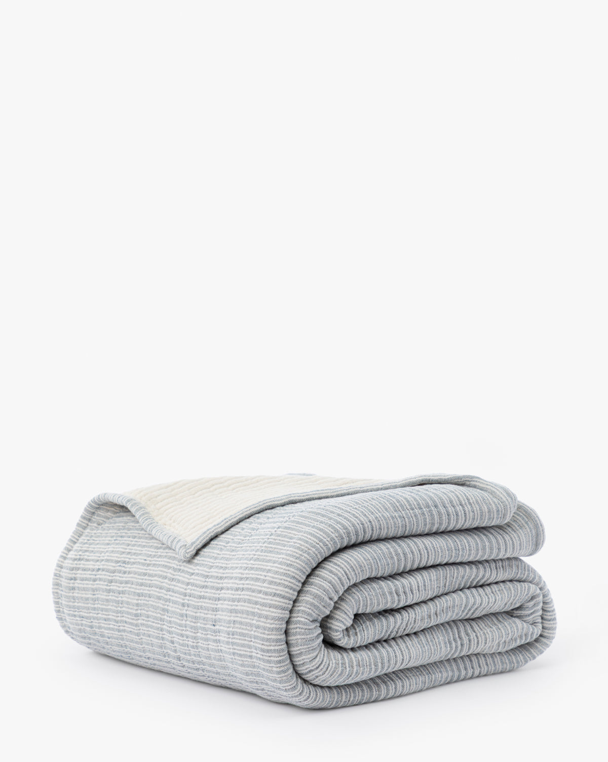 Hanson Striped Cotton Coverlet