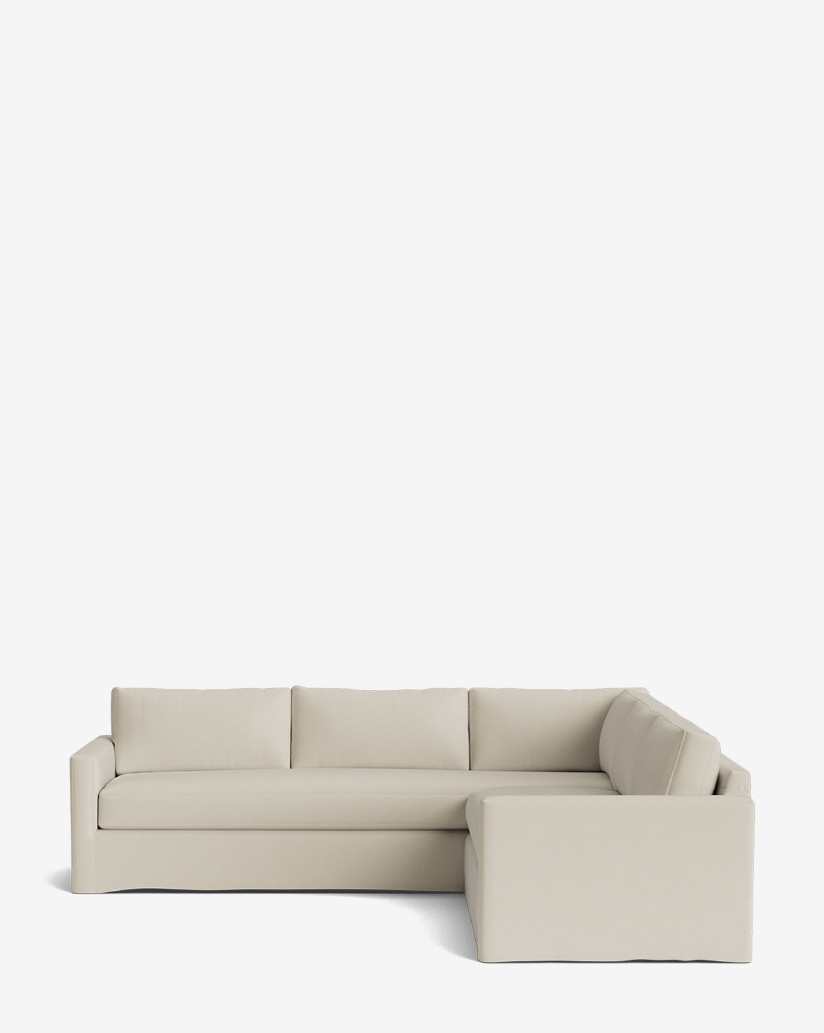 Macy Slipcover L Sectional 108"